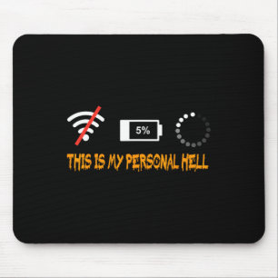 My Worst Scary Night – Funny Gamer Nerd Geek  Mouse Pad