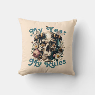 My Year My Rules Woman Power Xmas Custom Year Cushion