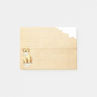 My Yellow Lab Ate my Homework Post-it Notes