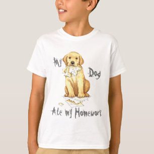 My Yellow Lab Ate my Homework T-Shirt