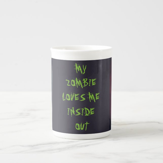 My Zombie Loves Me Inside Out Mug (Front)