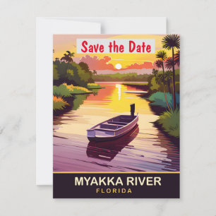 Myakka River Florida Nature Wedding Invitation