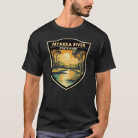 Myakka River State Park Florida Travel Art Vintage