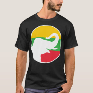 Myanmar Asian elephant Burmese National Animal T-Shirt
