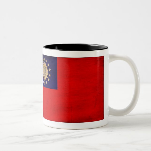 Myanmar Flag Mug (Right)