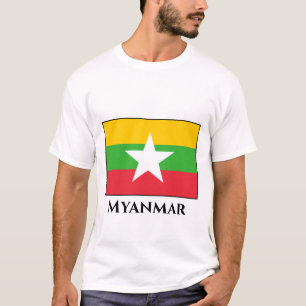 Myanmar Flag T-Shirt