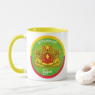 Myanmar Heritage Emblem Mug