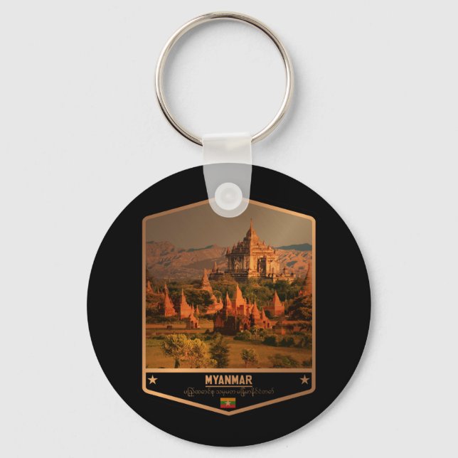 Myanmar Key Ring (Front)