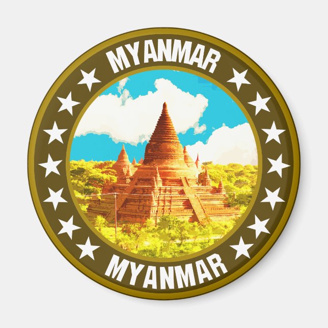 Myanmar                                            magnet (Front)