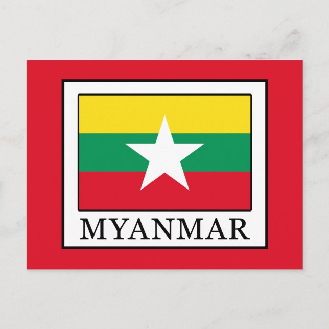 Myanmar Postcard (Front)
