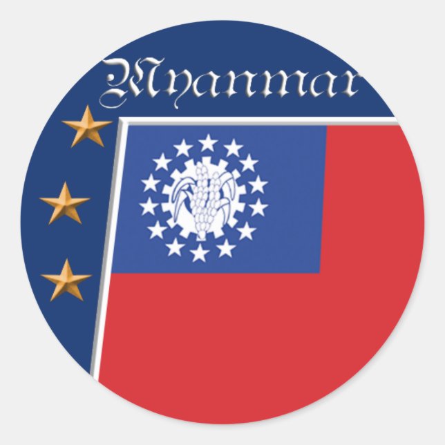 myanmar stickers (Front)