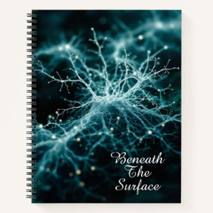 Mycelium Network Art Deep Ecological Connection Notebook