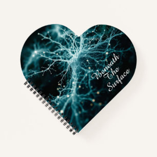 Mycelium Network Art Deep Ecological Connection Notebook