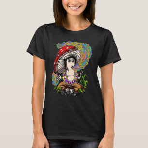 Mycology Colourful Magic Mushrooms For Hippies & M T-Shirt
