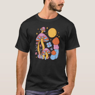 Mycology Colourful Magical Mushrooms For Hippies A T-Shirt