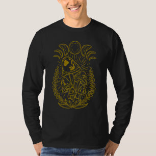 Mycology Fungi Mushroom Collector Hippie Aesthetic T-Shirt
