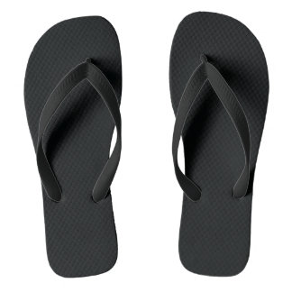 Mydeas | Black Solid Colour Thongs