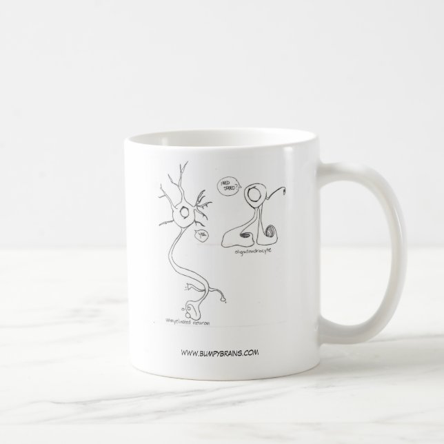 Myelin Pusher Coffee Mug (Right)