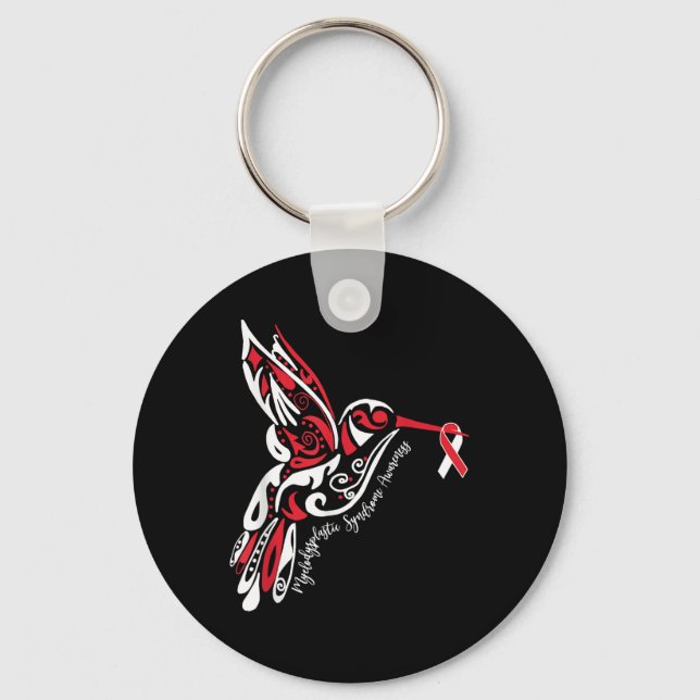 Myelodysplastic Syndrome Mds Awareness Key Ring (Front)
