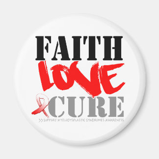 Myelodysplastic Syndromes Faith Love Cure Magnet