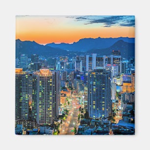 Myeongdong, Seoul, South Korea Magnet