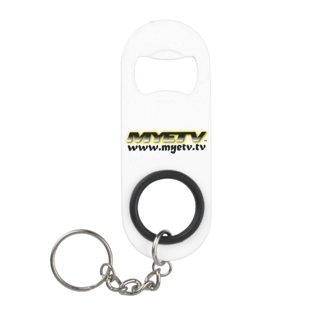 MYETV Key Ring Bottle Opener (Front)