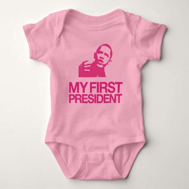 MYFIRSTpink Baby Bodysuit (Front)