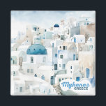 Mykonos Greece Magnet<br><div class="desc">See my store for more Greece items.</div>