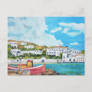 Mykonos, Greece Postcard