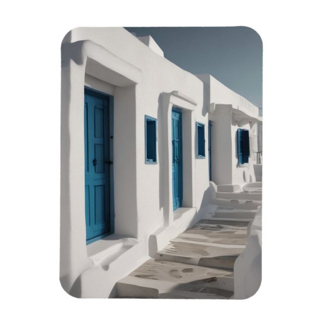 Mykonos Greece Travel  Magnet (Vertical)