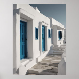 Mykonos Greece Travel  Poster