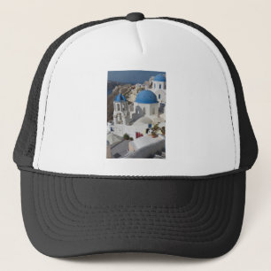 Mykonos Greece Travel Trucker Hat