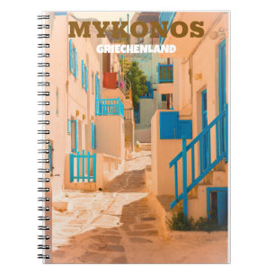 Mykonos Griechenland Notebook