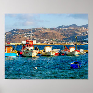 Mykonos Island Poster