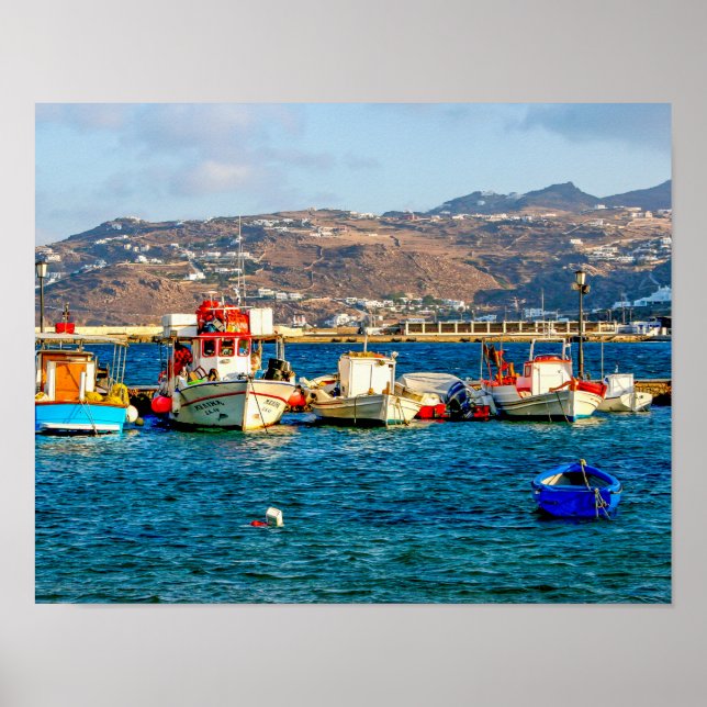 Mykonos Island Poster (Front)
