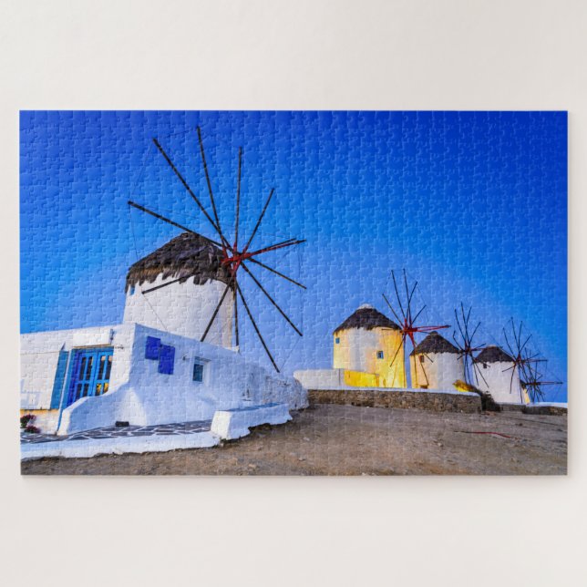 Mykonos Jigsaw Puzzle (Horizontal)