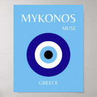 Mykonos Muse, Blue