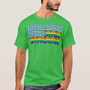 Mykonos  Mykonos Greece Island Gay Pride  T-Shirt