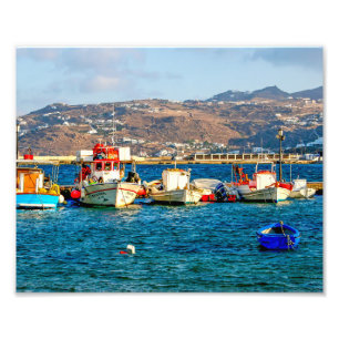 Mykonos Photo Print