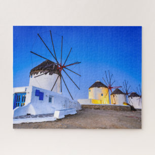 Mykonos puzzle, Greek Islands Jigsaw Puzzle