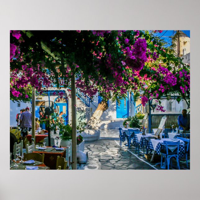 Mykonos Town Poster (Front)