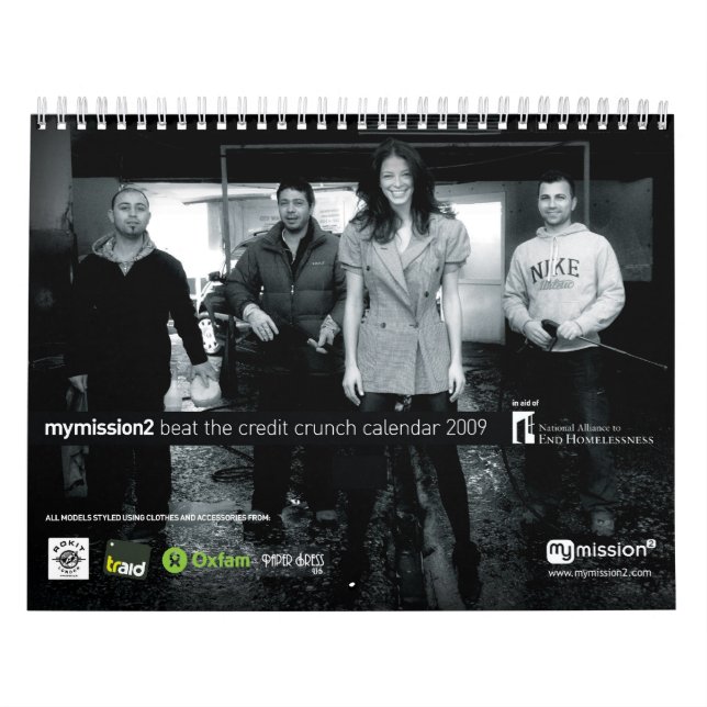 mymission2 Beat The Credit Crunch Calendar 2009 (Cover)