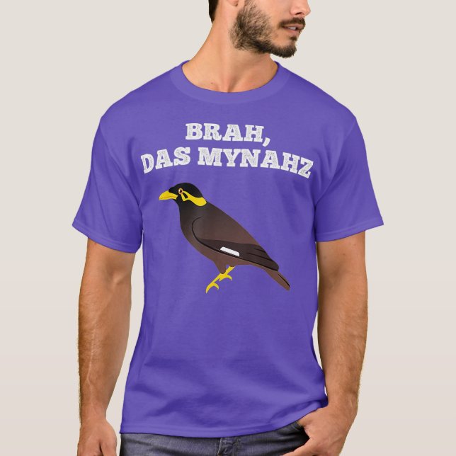 Mynah Bird Pidgin Hawaii Slang Quote T-Shirt (Front)