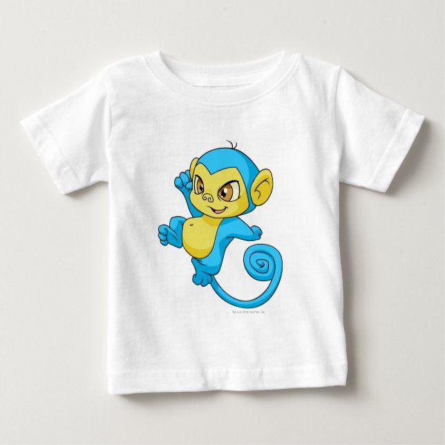 Mynci Blue Baby T-Shirt (Front)