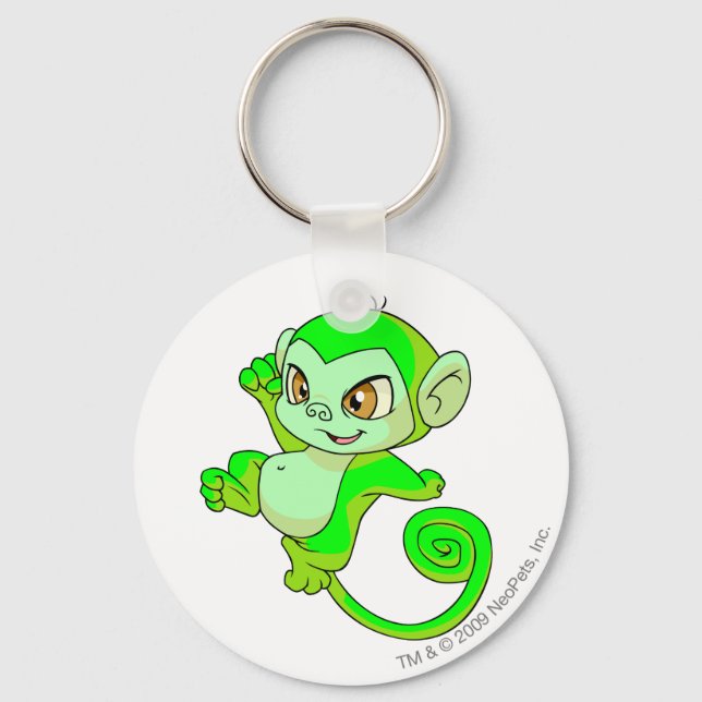 Mynci Glowing Key Ring (Front)