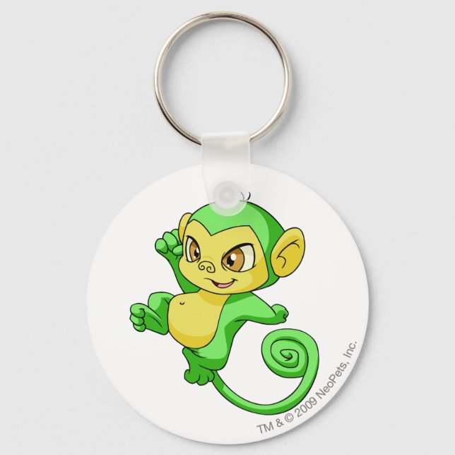 Mynci Green Key Ring (Front)