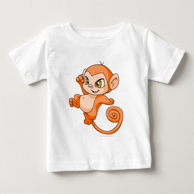 Mynci Orange Baby T-Shirt (Front)