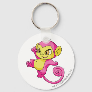 Mynci Pink Key Ring