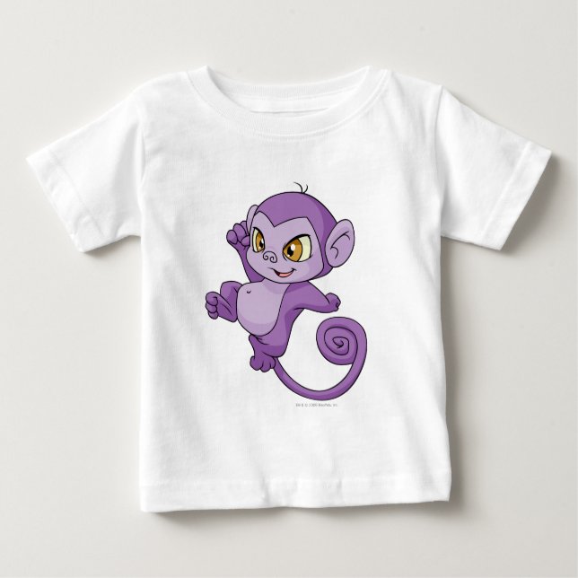 Mynci Purple Baby T-Shirt (Front)