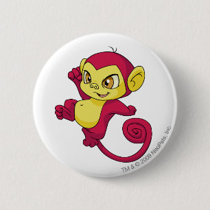 Mynci Red 6 Cm Round Badge